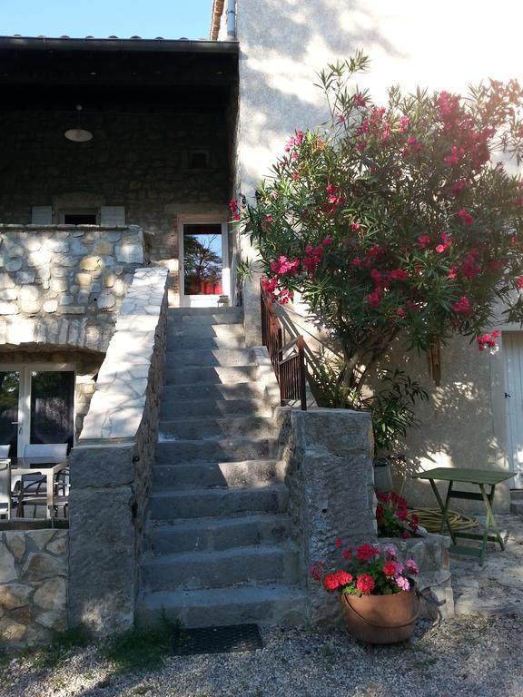 Le Mas De La Colombe Grospierres Exterior photo